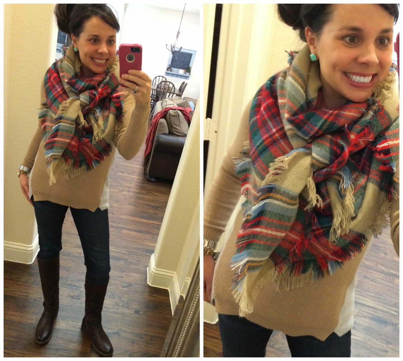 HOW TO TIE A BLANKET SCARF! Sheaffer Told Me To Bloglovin’